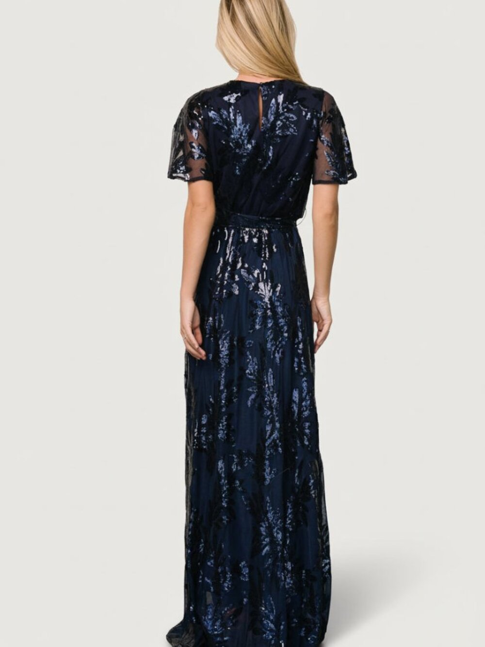 Baltic Born Muse Sequin Maxi Dress | Navy Size XLXL - Picture 4 of 5